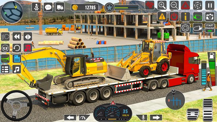 Heavy Excavator : JCB Games 3D游戏截图
