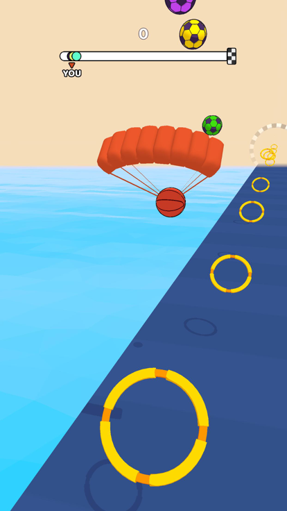 Hoop Race 3D!游戏截图