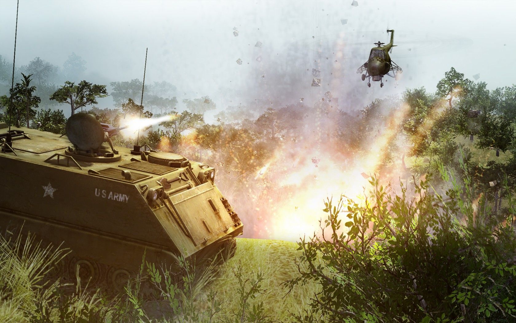 Men of War: Vietnam游戏截图