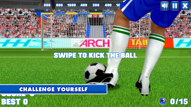 Crossbar Challenge游戏截图