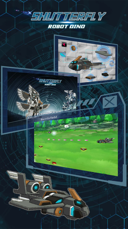 暗影朱雀拼装：机器人拼图组装系列益智小游戏合集游戏截图