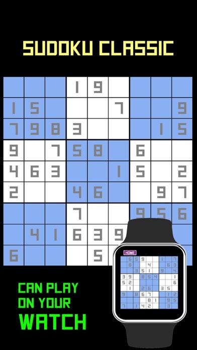 Sudoku Classic : Watch & Phone游戏截图