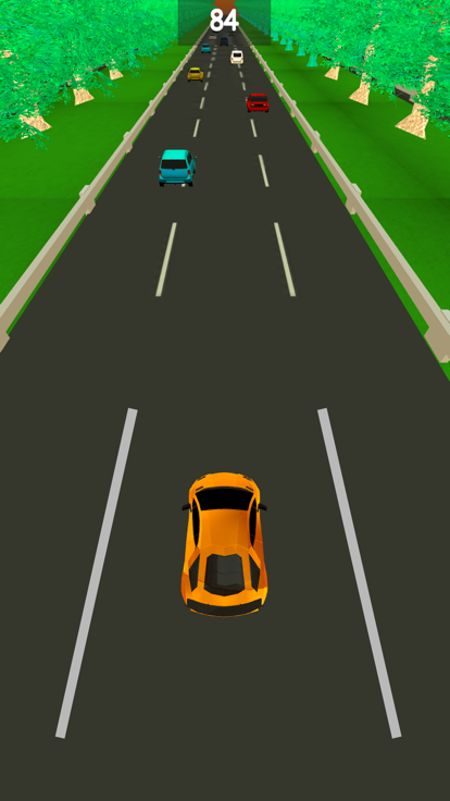 Traffic Race - Car Pixel Racer游戏截图