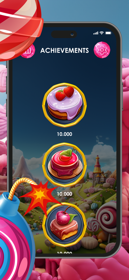 Base Candy: Lollipops BC Land游戏截图