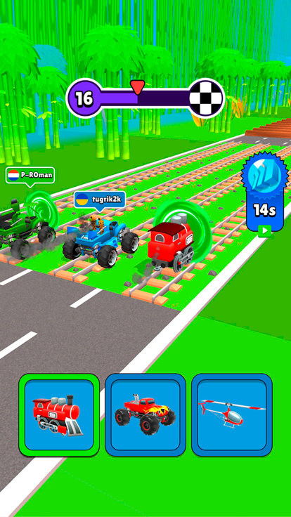 Shape Shifting Race游戏截图