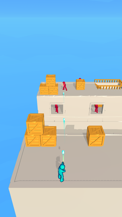 Roof Wars游戏截图