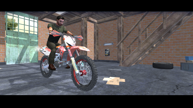 极限特技越野摩托车-模拟王牌竞速赛车游戏疯狂漂移极品飞车比赛游戏截图