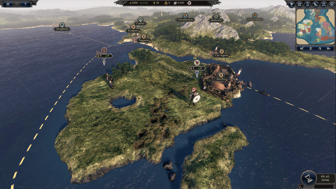 A Total War Saga: THRONES OF BRITANNIA游戏截图