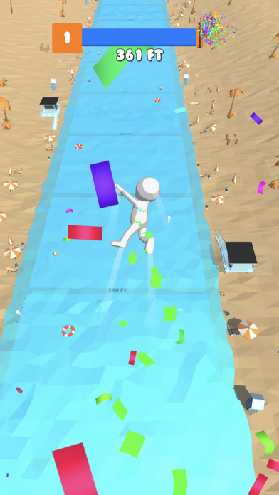 蹦极池游戏截图