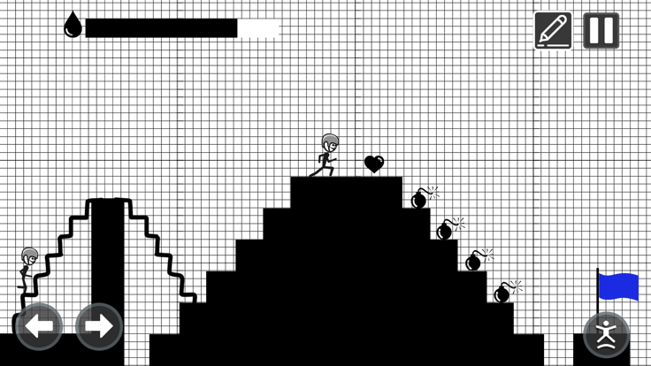 Stickman Dash : Draw The Line游戏截图