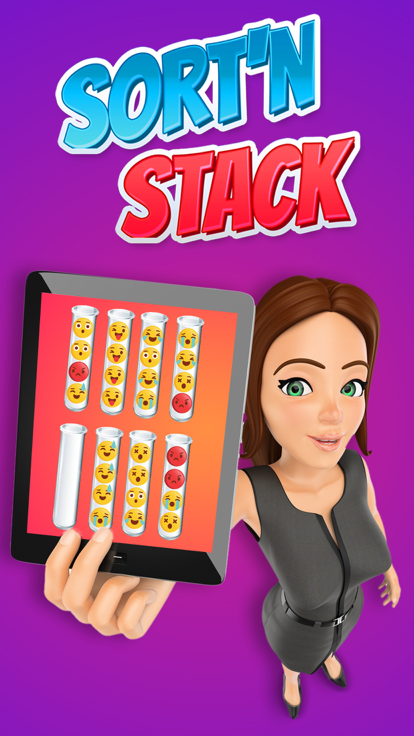 Sort’n Stack!ball sort puzzle游戏截图