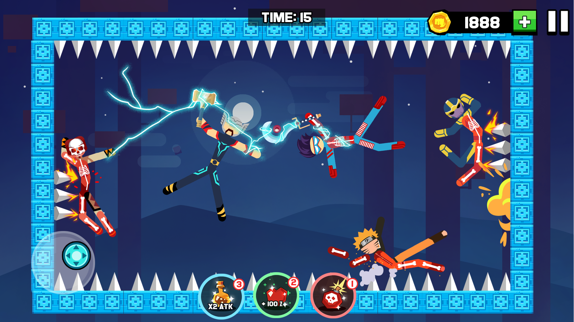 Stickman Fight - Battle Royale游戏截图