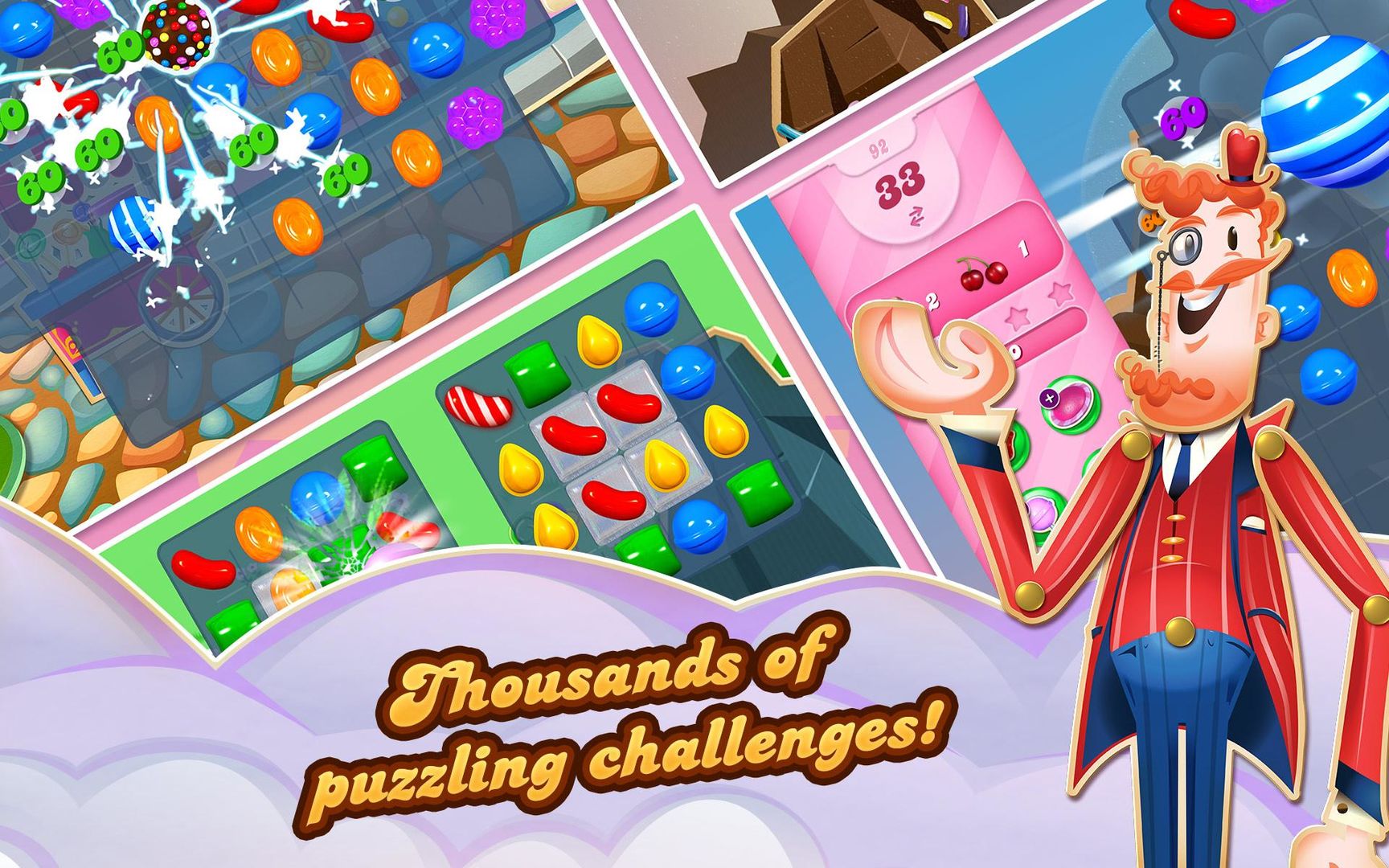 Screenshot of Candy Crush Saga