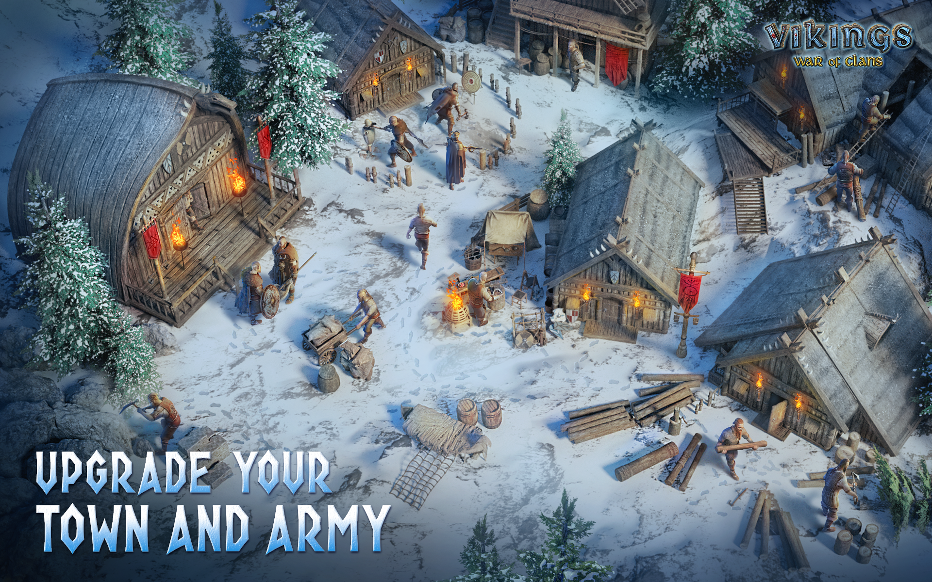 Vikings: War of Clans游戏截图