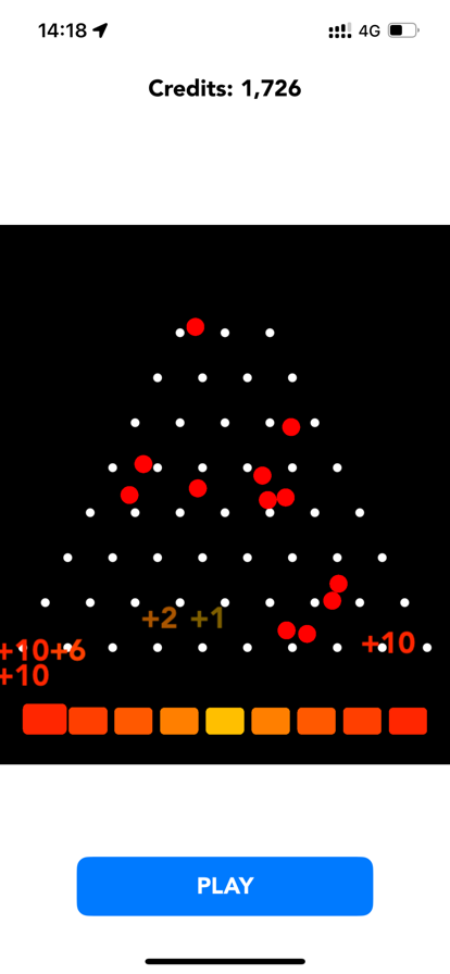 Plinko Galaxy游戏截图