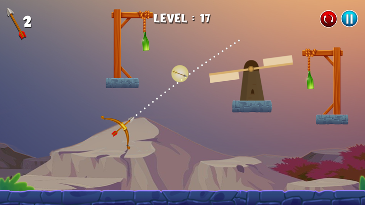 瓶子射击游戏游戏截图