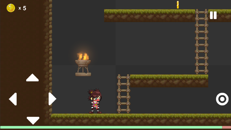 Ninja Runner - Platformer Game游戏截图