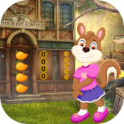 Girl Squirrel Rescue Best Escape Game-388