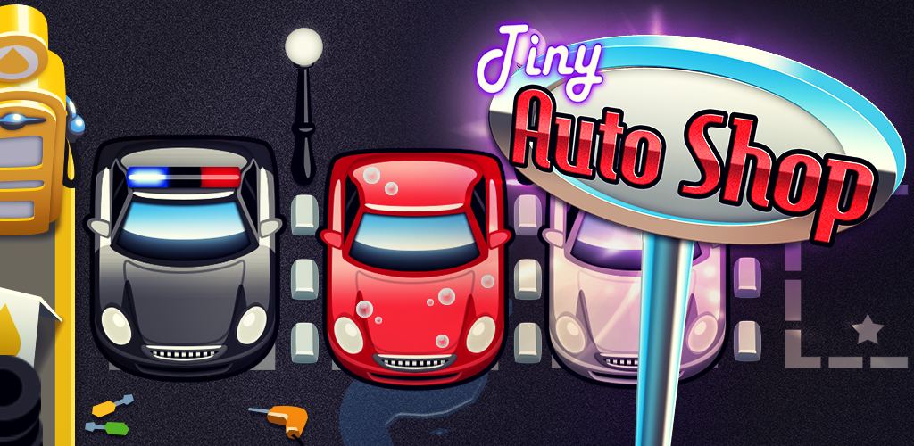 Tiny Auto Shop - Car Wash and Garage Game游戏截图