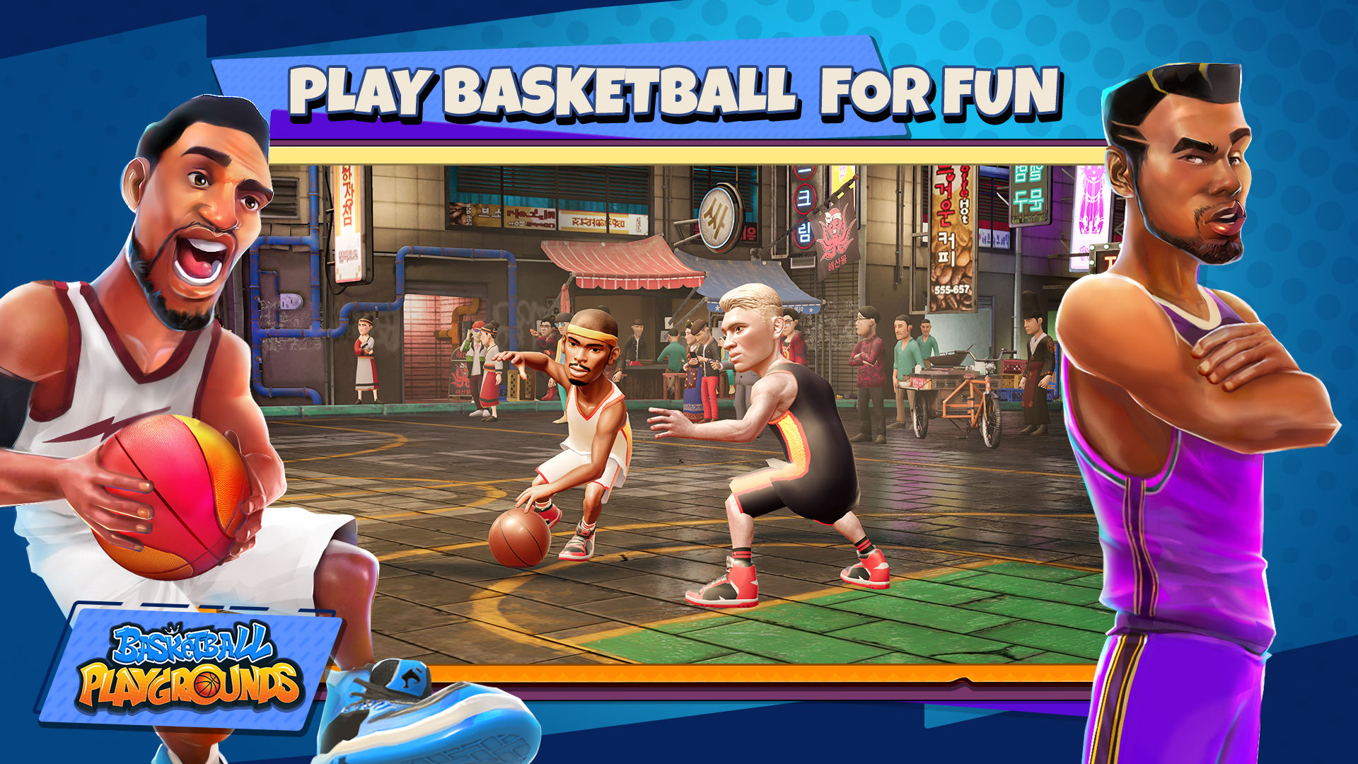 Screenshot of Basketball Playgrounds