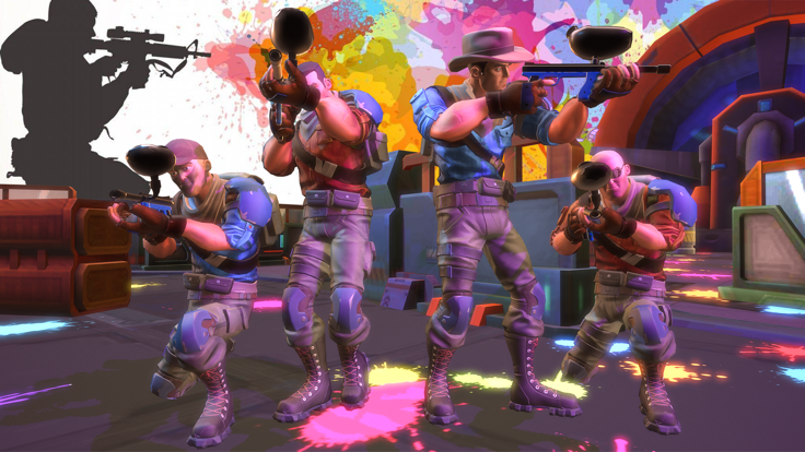 FPS彩弹射击游戏3D游戏截图