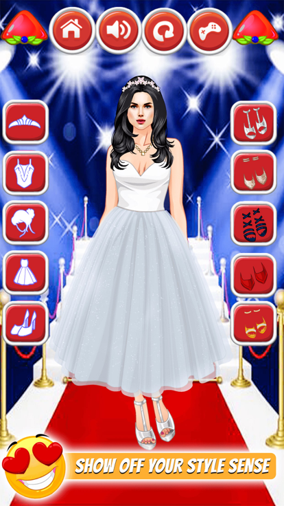 Girls DressUp & MakeOver Game游戏截图