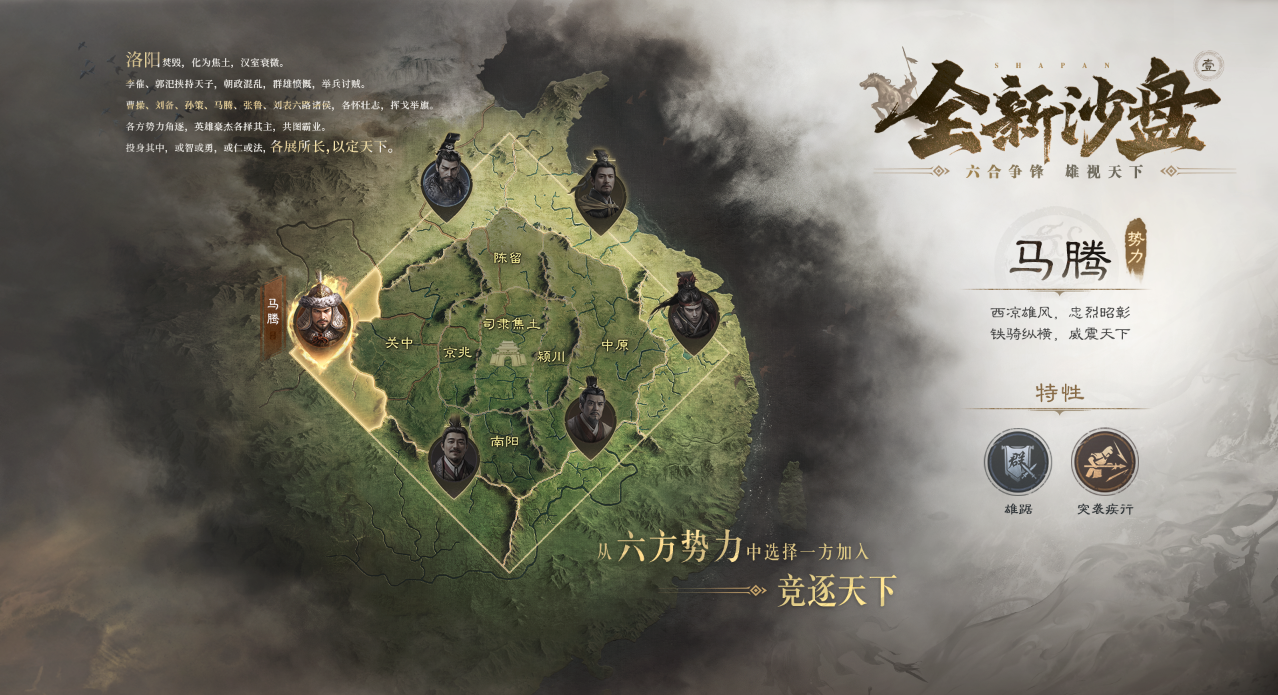 【全新沙盘】六合争锋 雄视天下