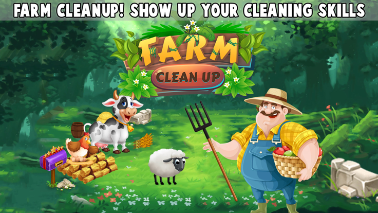 Messy Farm Cleanup Game游戏截图