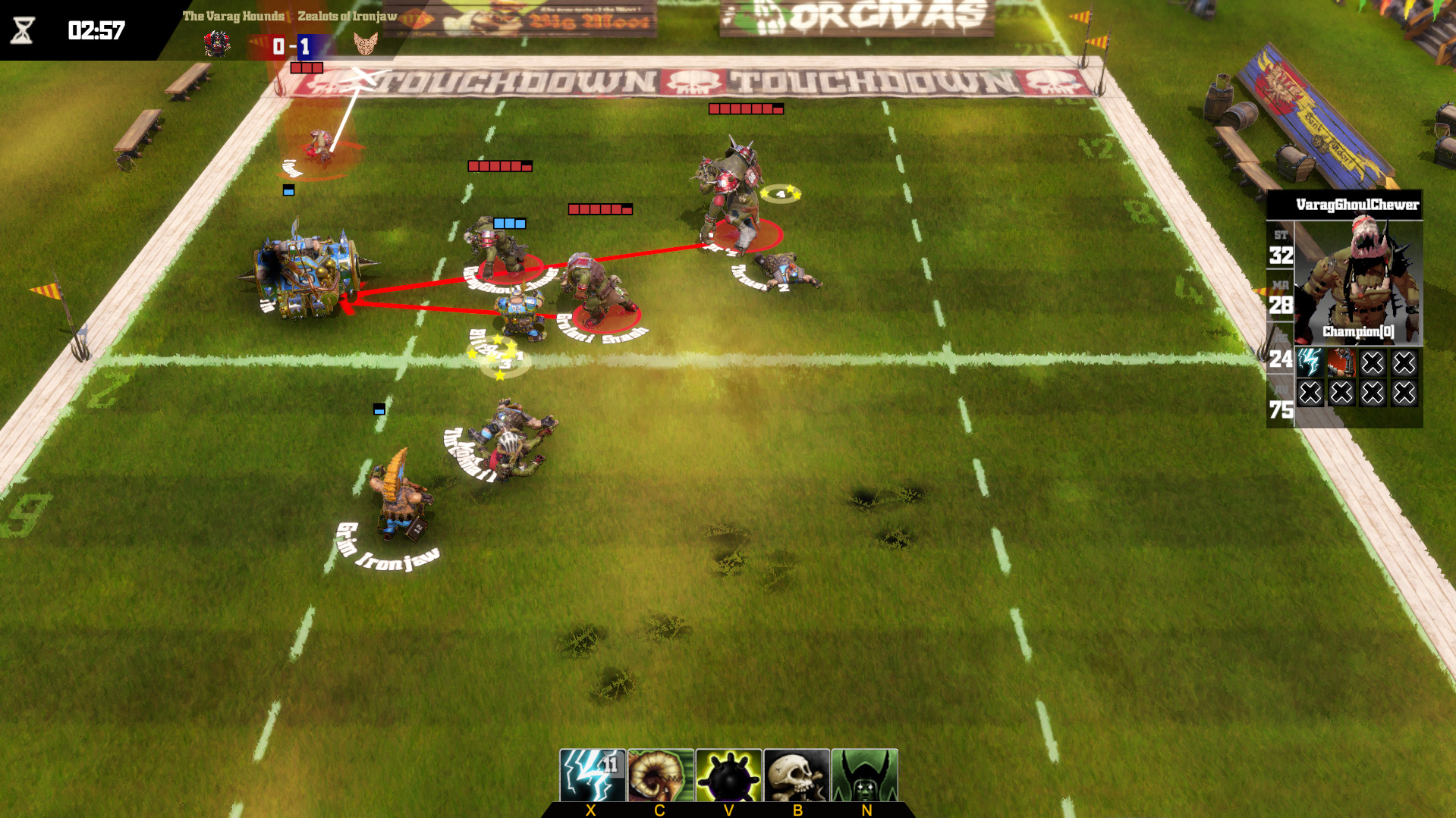 Blood Bowl: Death Zone游戏截图