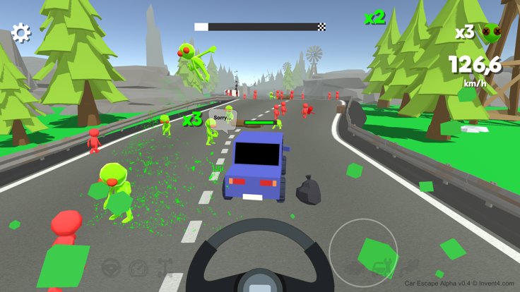 Car Escape 3D Zombie Attack游戏截图