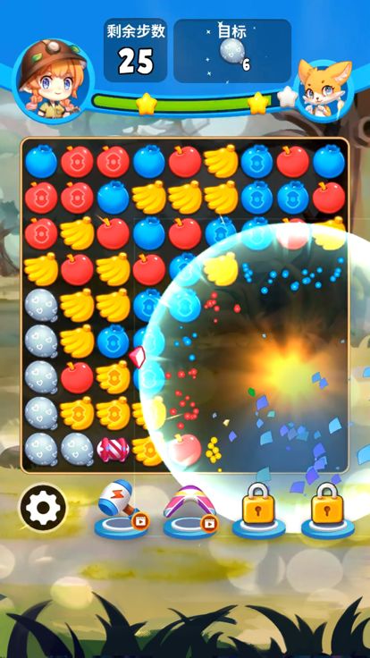 梦幻动物园:消消乐游戏截图