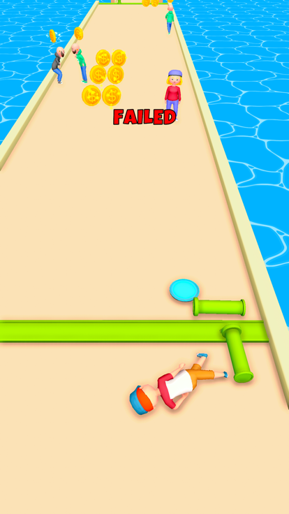 Frisbee Run游戏截图