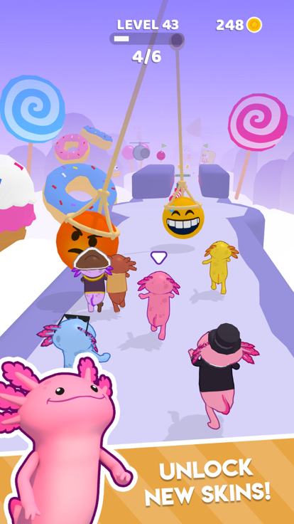 Axolotl Stars游戏截图