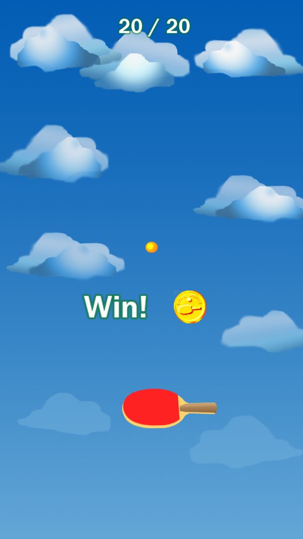 弹跳乒乓游戏截图