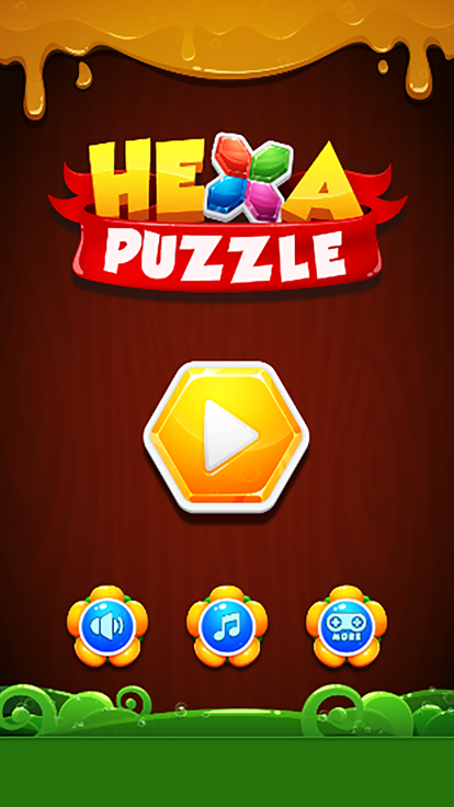 HEXAGON PUZZLE - Simple Puzzle Game游戏截图