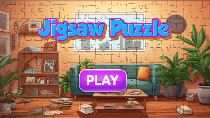 Gacha Puzzle Jigsaw: Room idea游戏截图