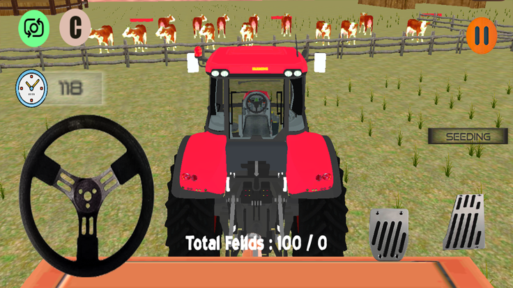 收获农用拖拉机游戏游戏截图