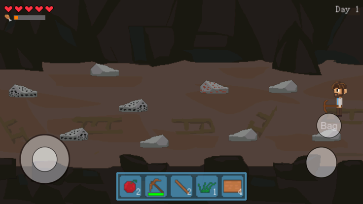 森林日记 - 僵尸生存建造游戏截图