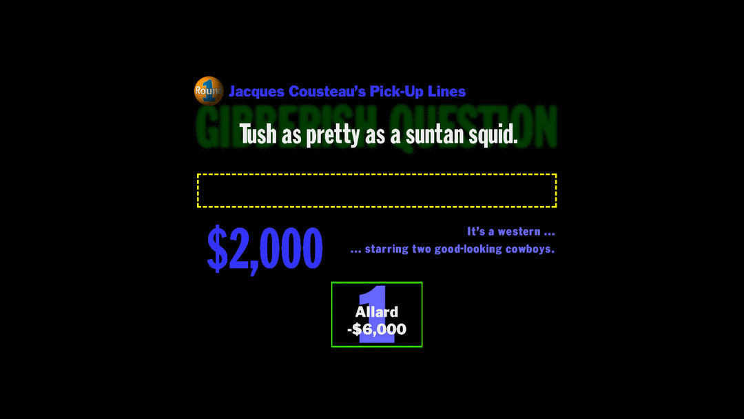 YOU DON'T KNOW JACK Vol. 2游戏截图