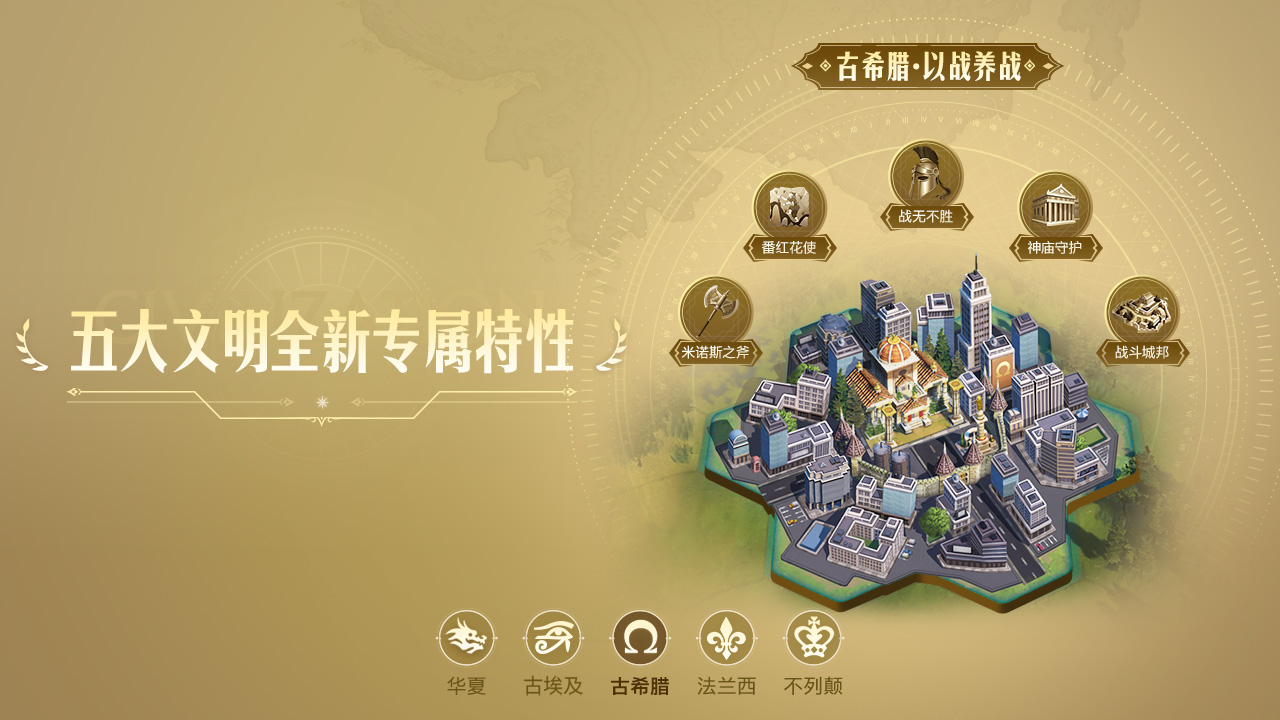 【新特性】全新文明特性