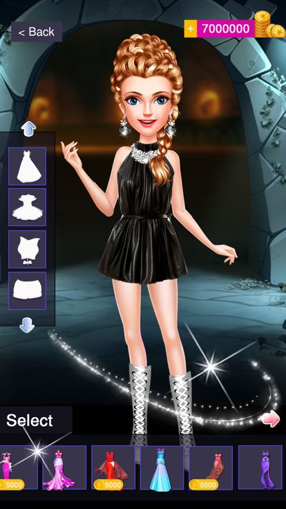 模特换装(女生版)虚拟试衣间造型师游戏截图