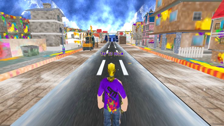 Paintball shoot 3d color war游戏截图