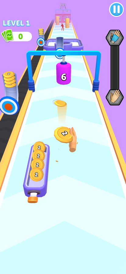 Disc Shooter Run游戏截图