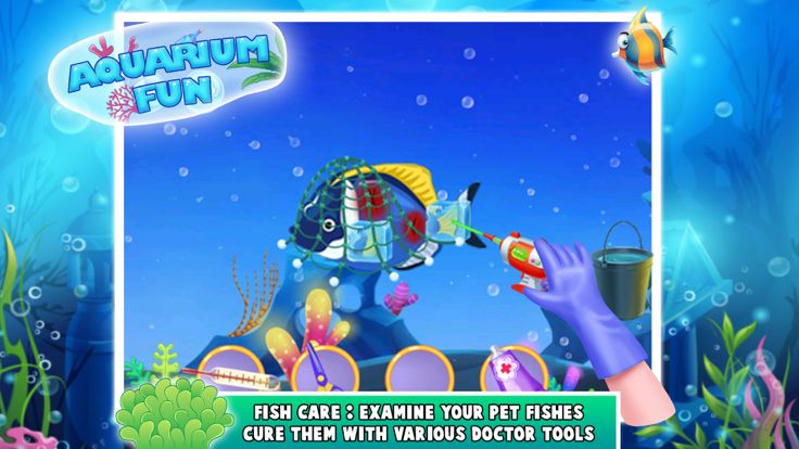 Kids Aquarium Fun - Create Your Dream Fish Tank!游戏截图