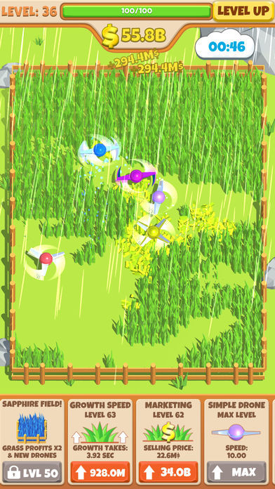 Idle Grass Cutter游戏截图