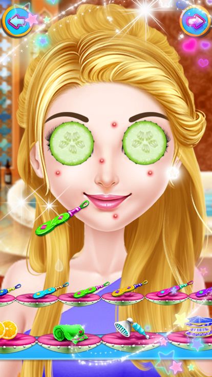公主游戏美发化妆养成!游戏截图