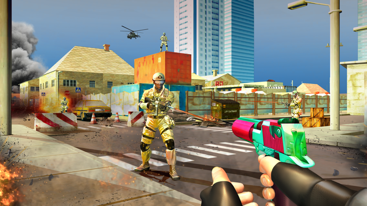 世界大战军队罢工 3D游戏截图