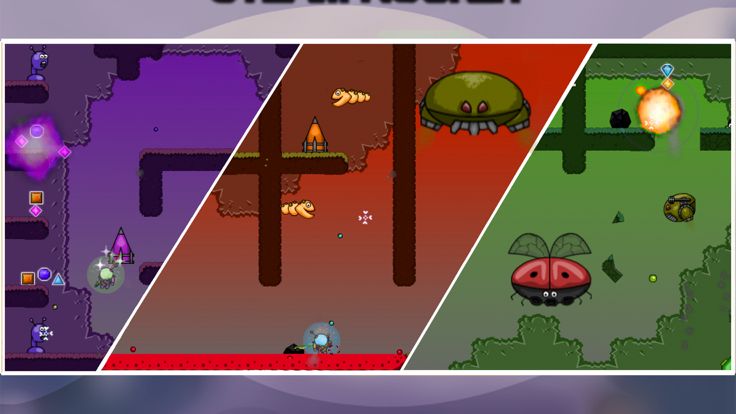 Steam Rocket: Platformer Game游戏截图