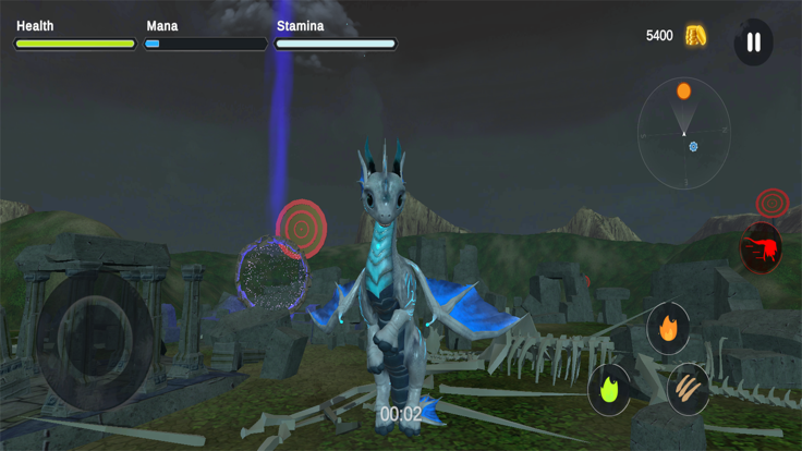 Dragon Simulator: Ice & Fire游戏截图