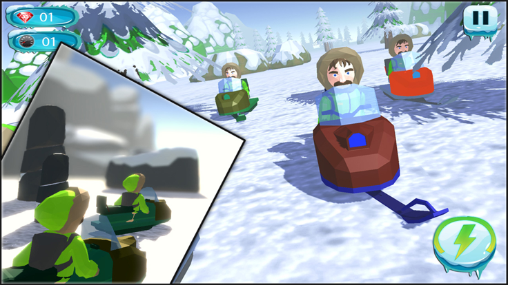 Real Snow Moto Racing : Xtreme游戏截图